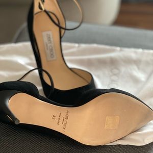 Jimmy Choo Lucy 85 Black Suede size 39